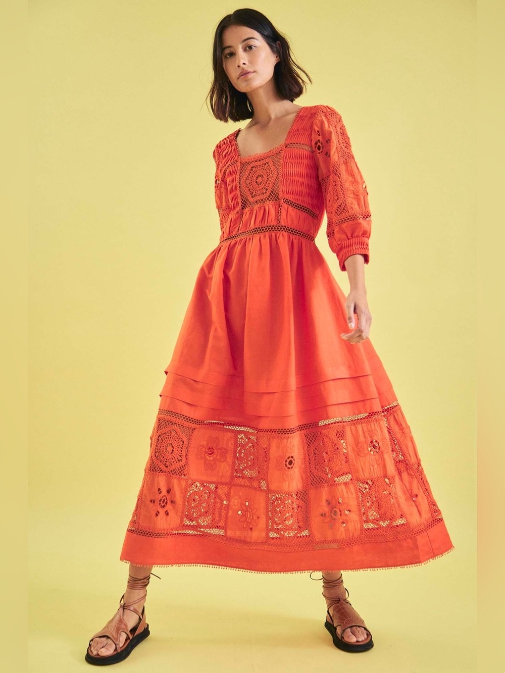 HUNTER BELL ROWE DRESS